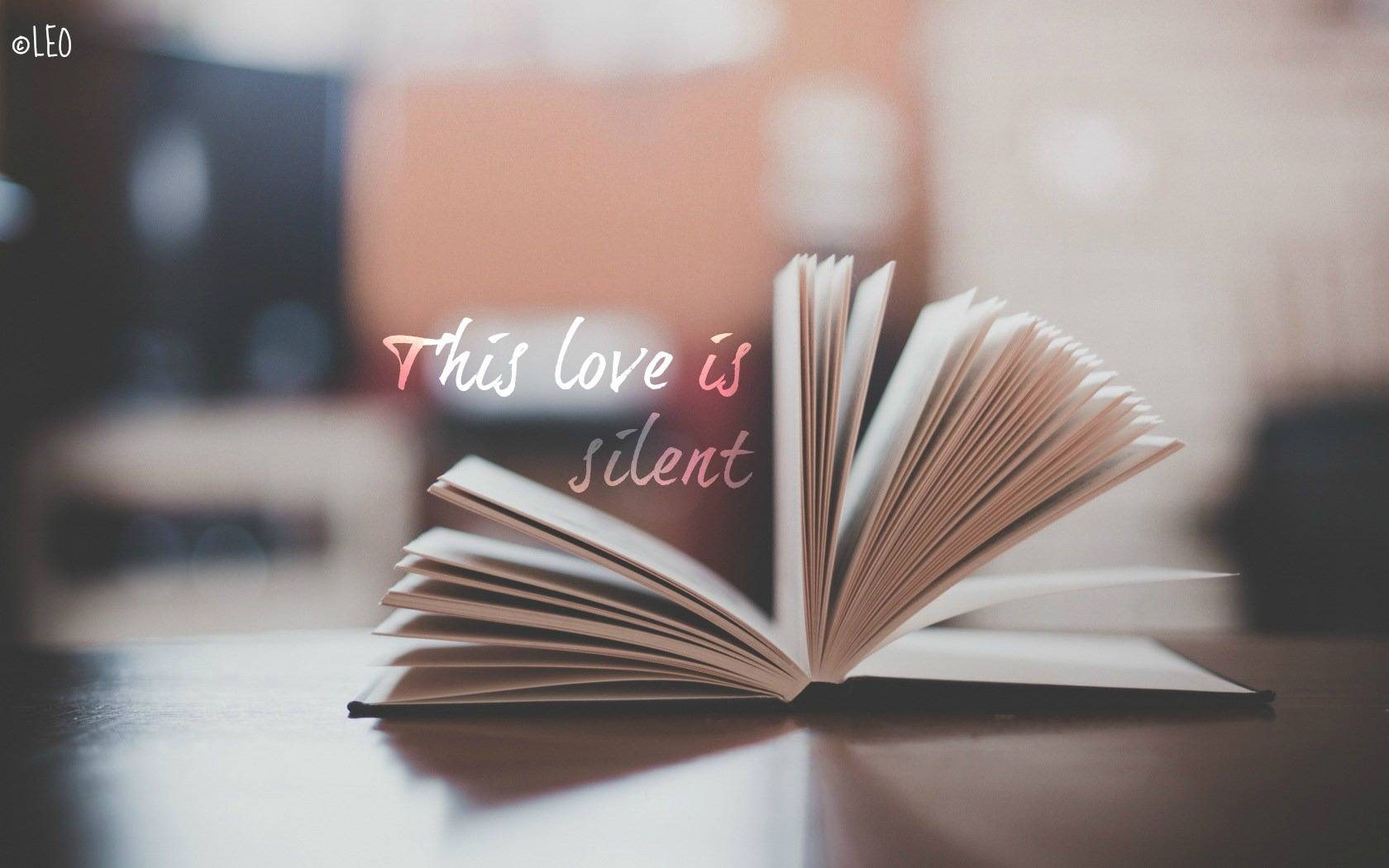 Books, Love, Silent - Books Wallpaper For Pc - HD Wallpaper 