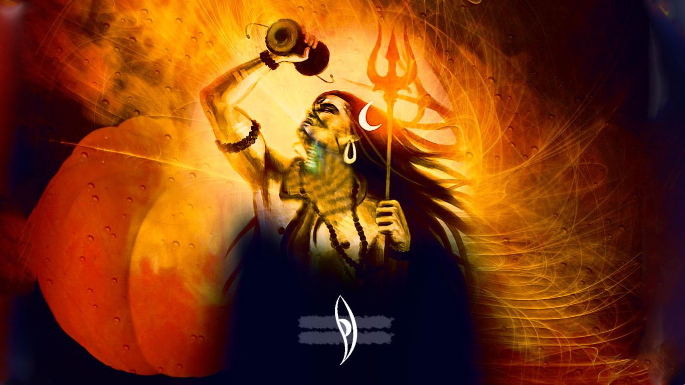 Rudra Avatars Of Lord Shiva Image - Om Namah Shivaya Shivay - 1366x768  Wallpaper 