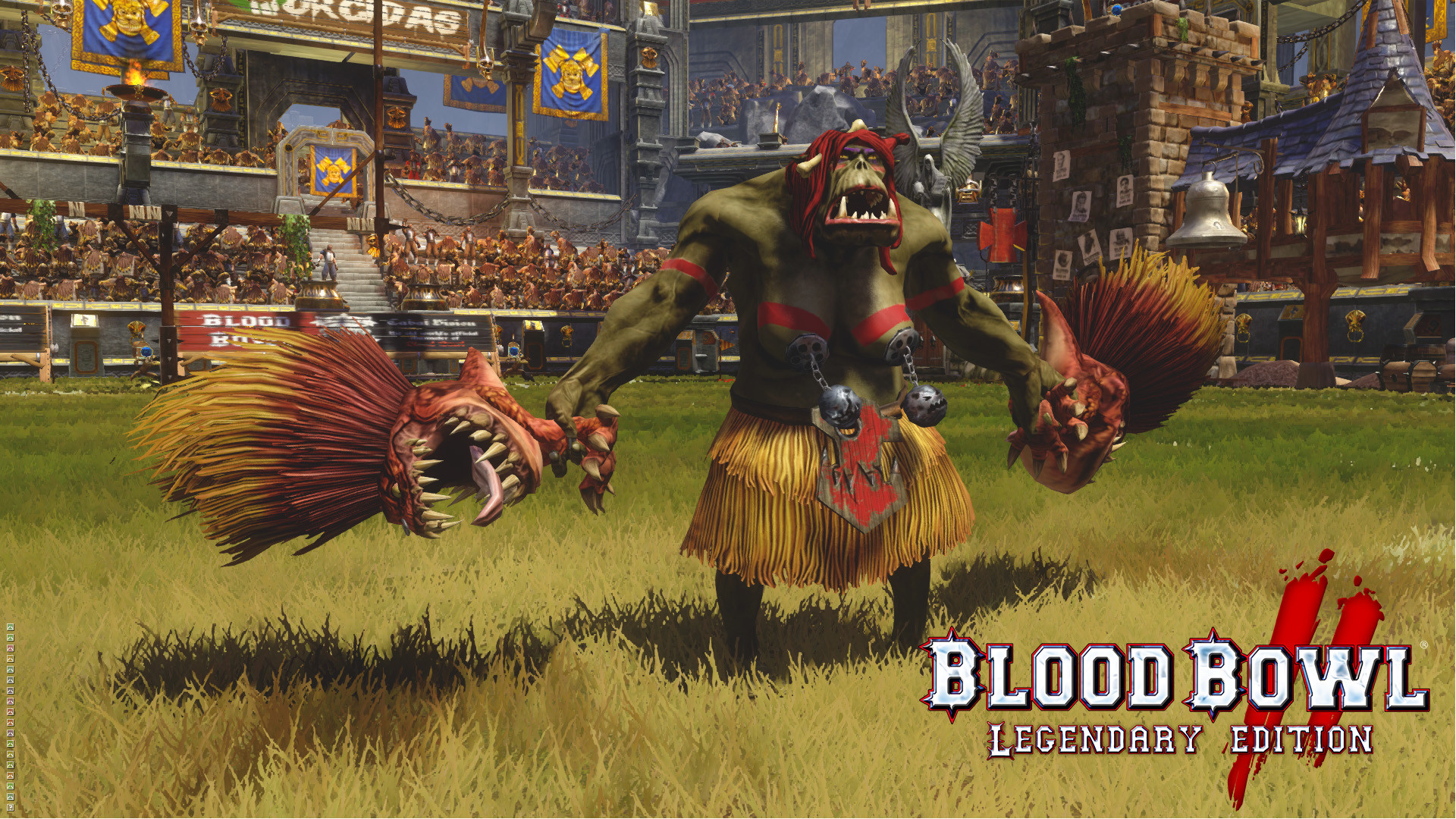 Blood Bowl 2 Orc Cheerleaders - HD Wallpaper 