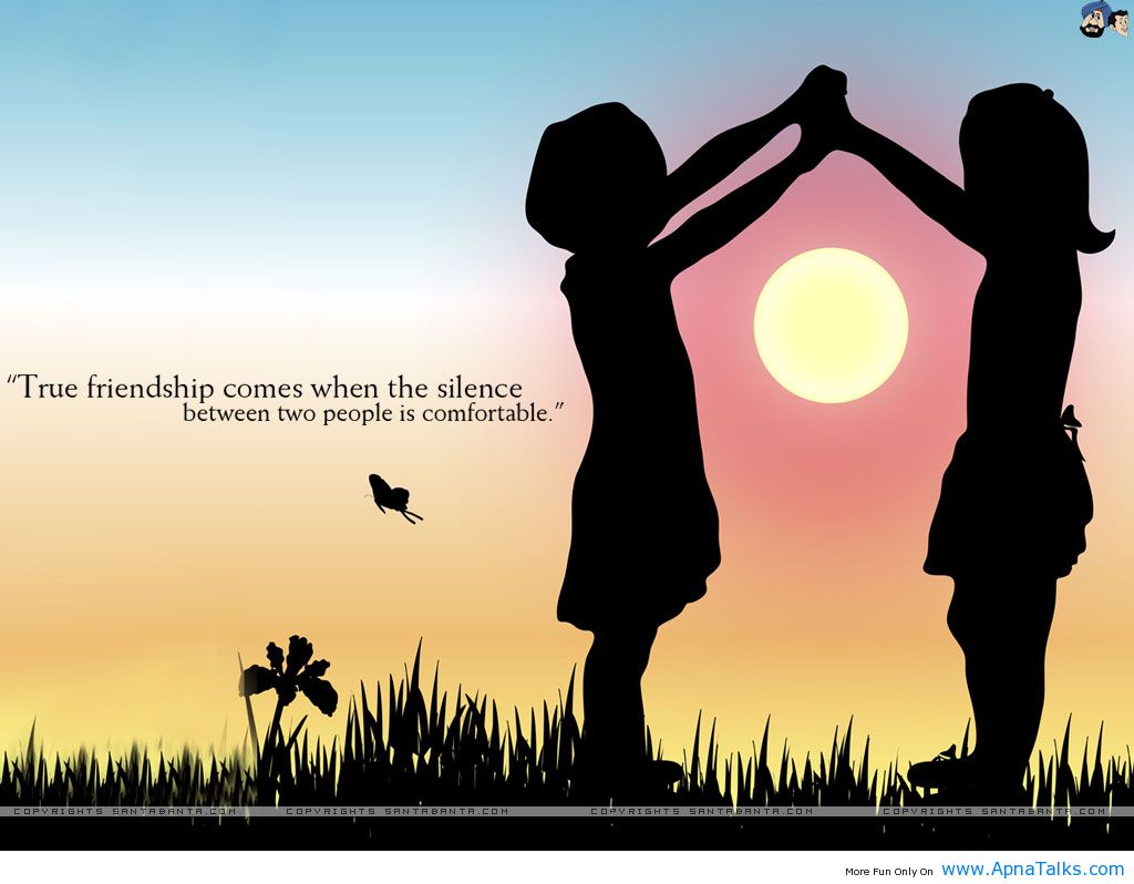 Silence Quotes Hd Wallpaper - Best Pics Of Friendship - HD Wallpaper 