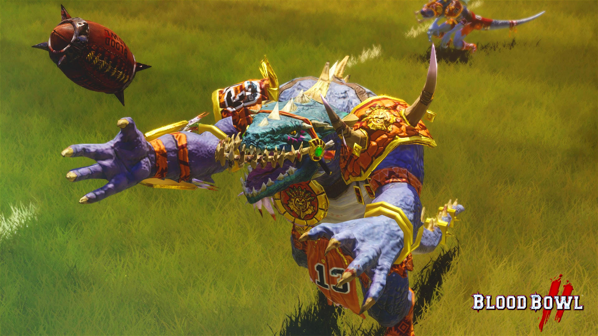 Blood Bowl 2 Lizardmen - HD Wallpaper 