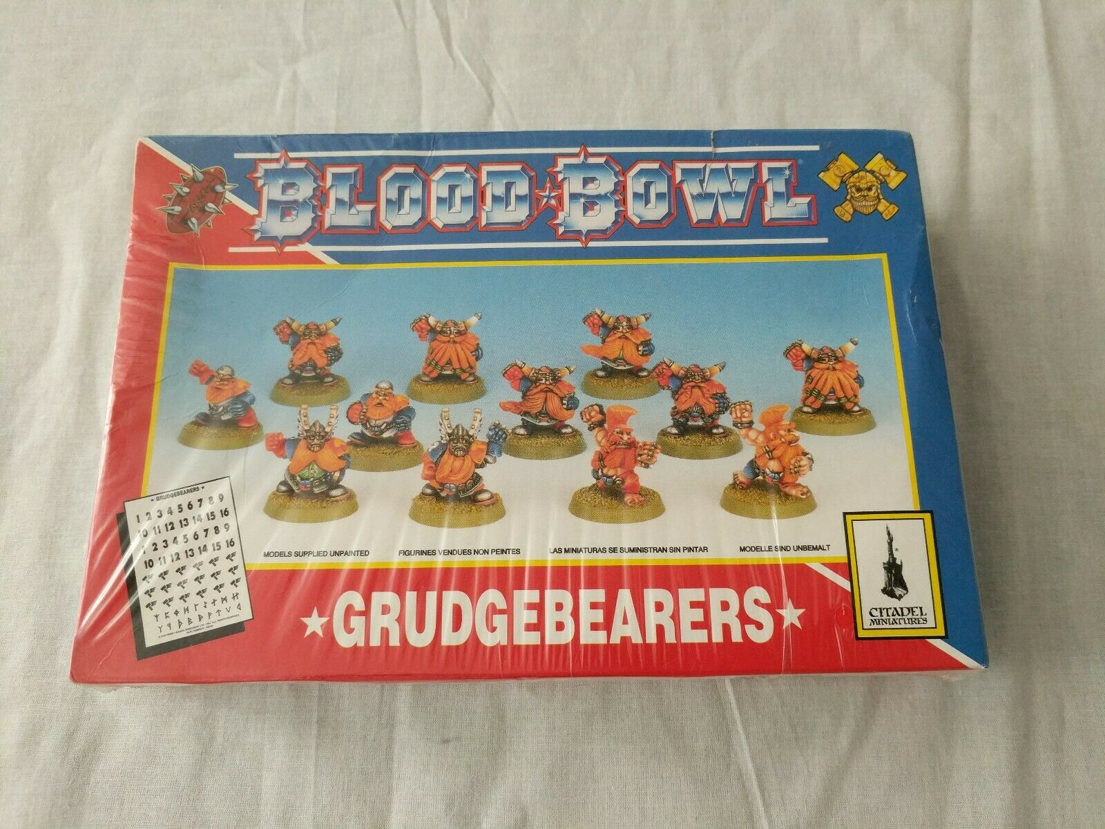 Blood Bowl Dwarf Grudgebearers - HD Wallpaper 