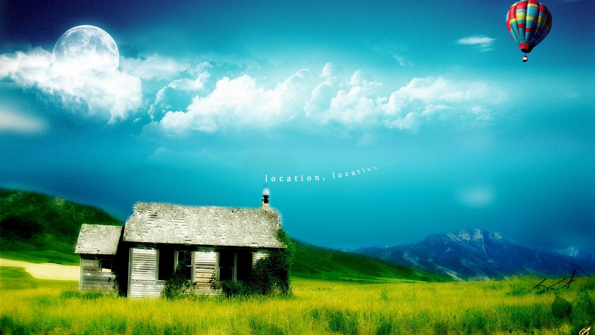 Fantasy Landscape Wallpaper - HD Wallpaper 