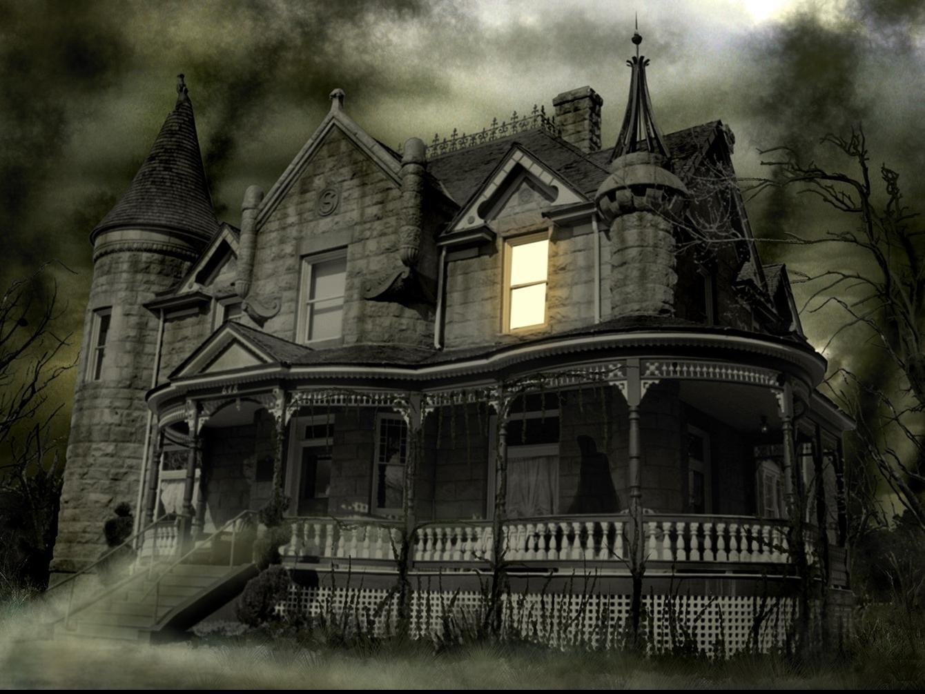 Scary House - HD Wallpaper 