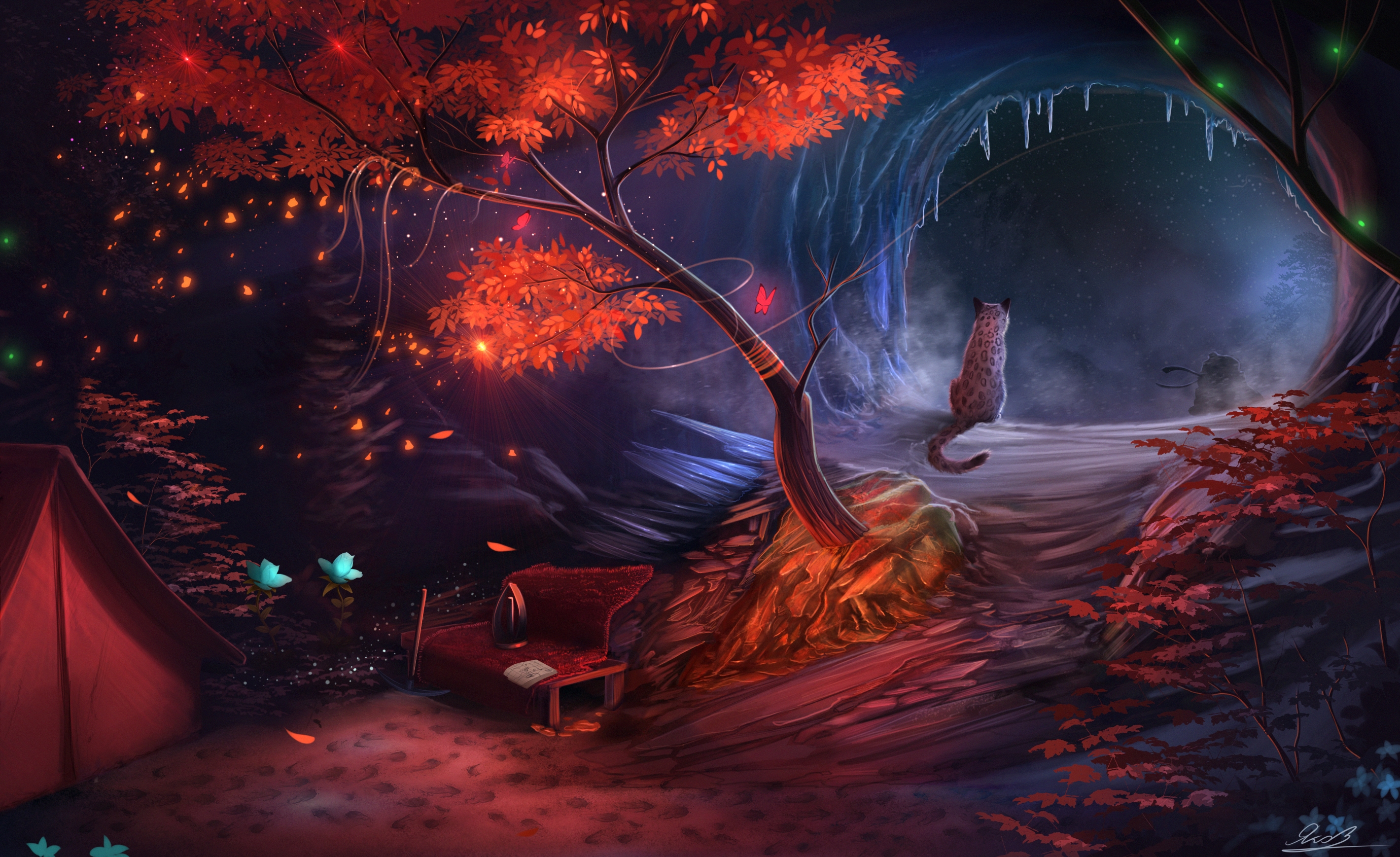 Hd Landscape Fantasy - HD Wallpaper 