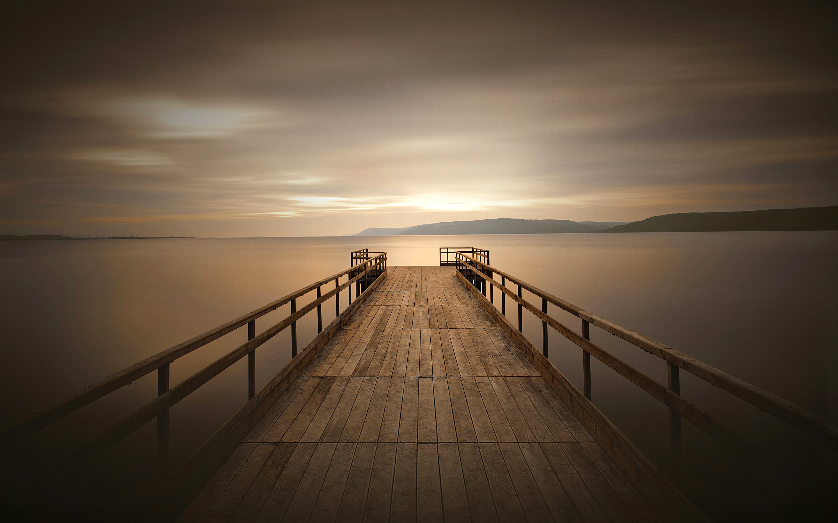 Peaceful Dock - HD Wallpaper 