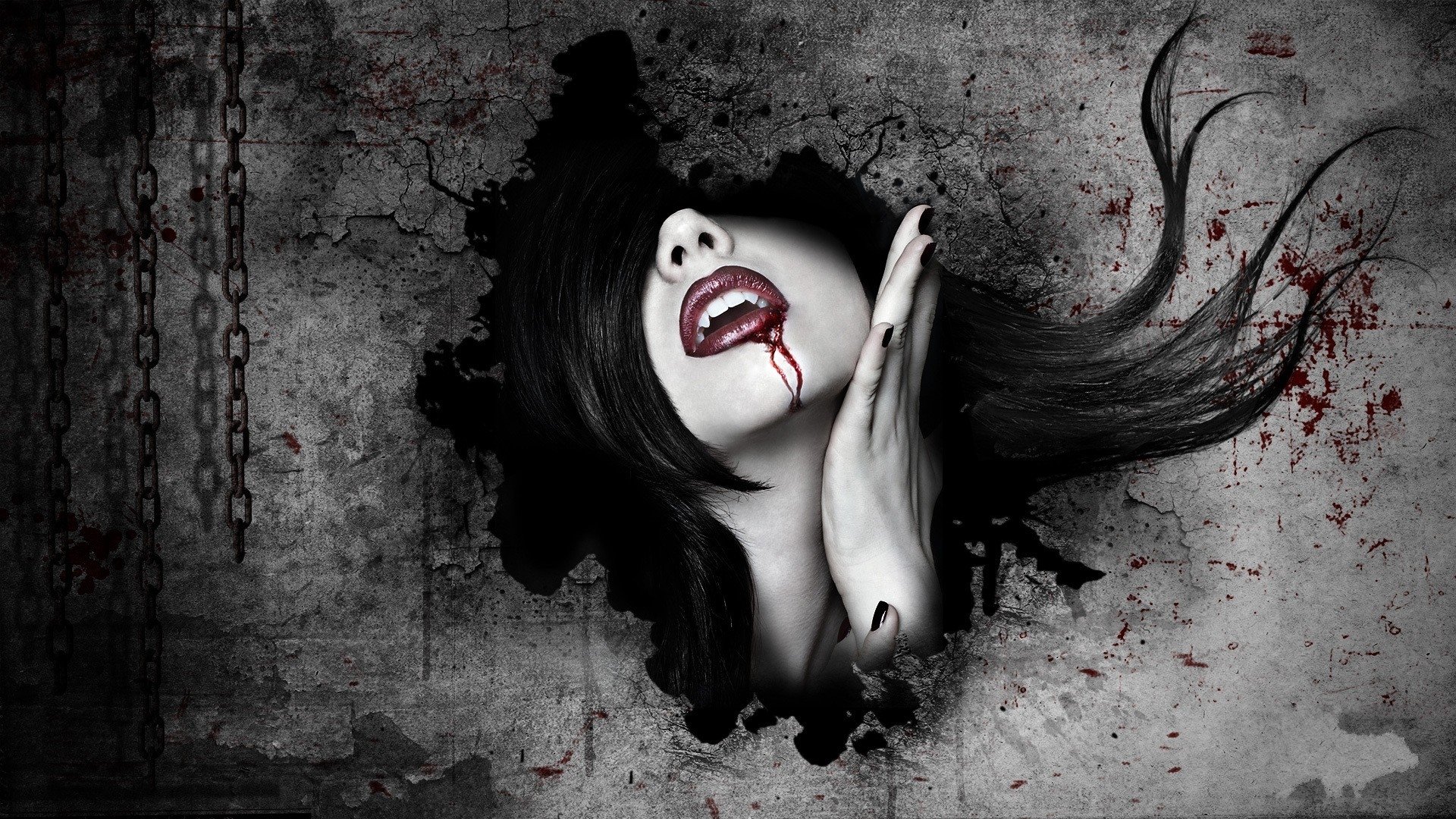 Gothic Vampire - HD Wallpaper 