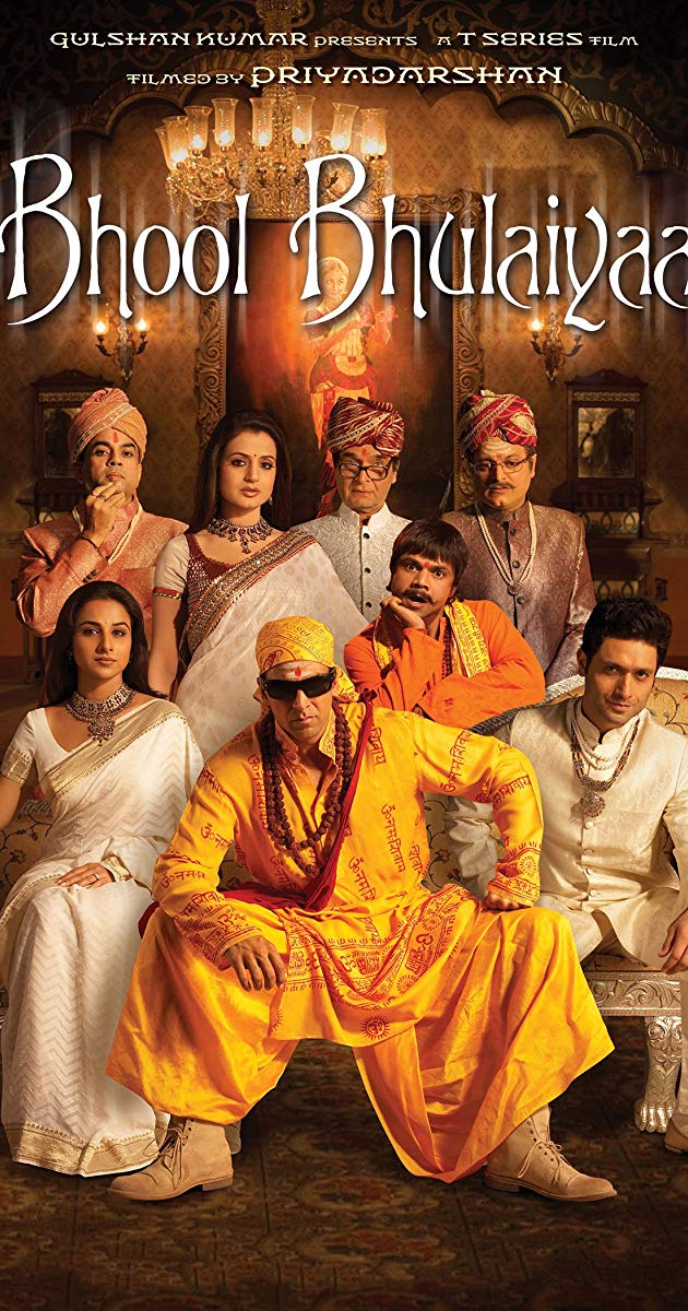 Bhool Bhulaiyaa Movie Akshay Kumar - HD Wallpaper 