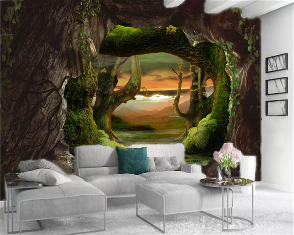 Forest Tree Archway - HD Wallpaper 