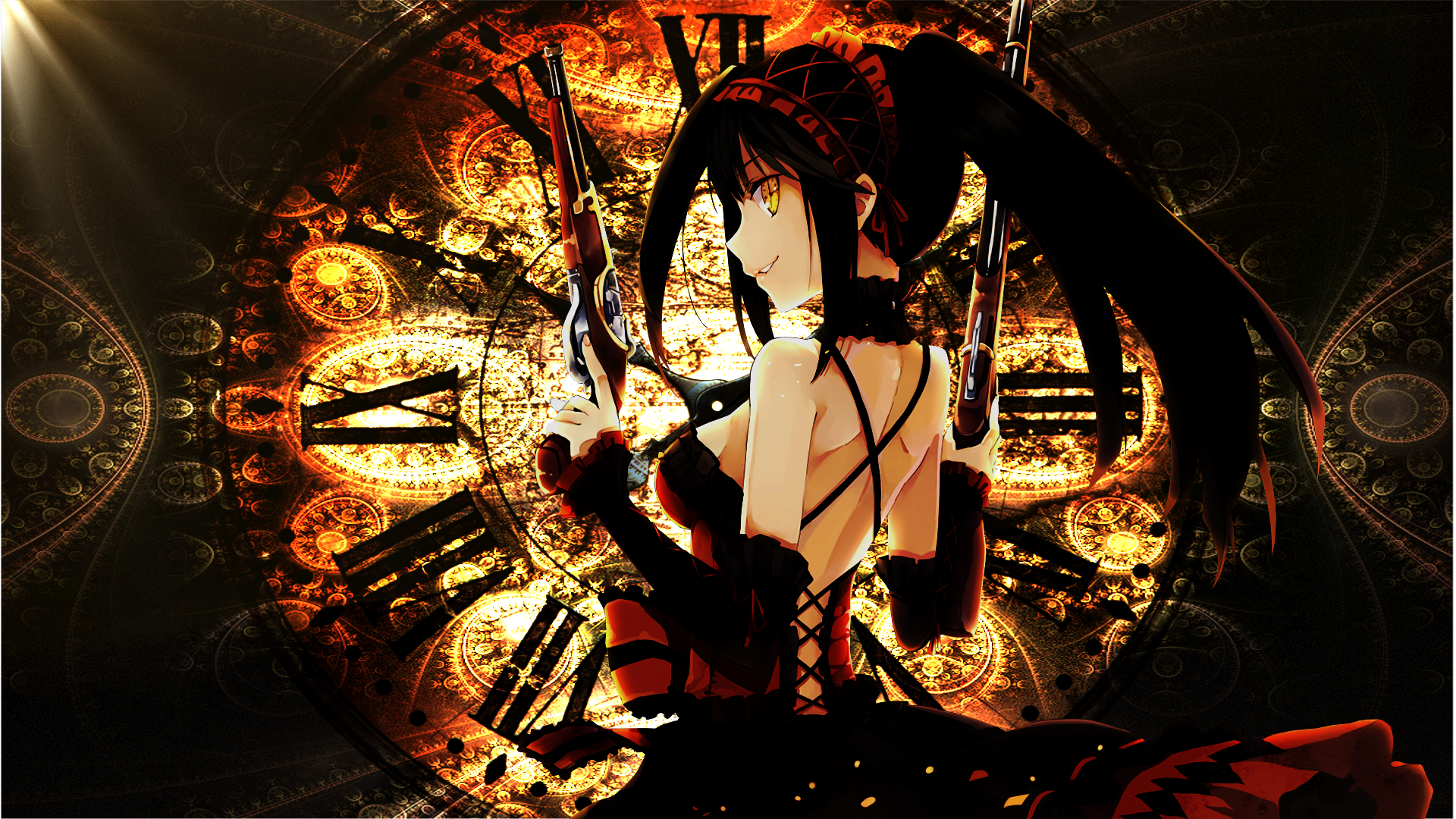 Hd Danger Wallpapers 1080p - Date A Live Ii Kurumi - HD Wallpaper 