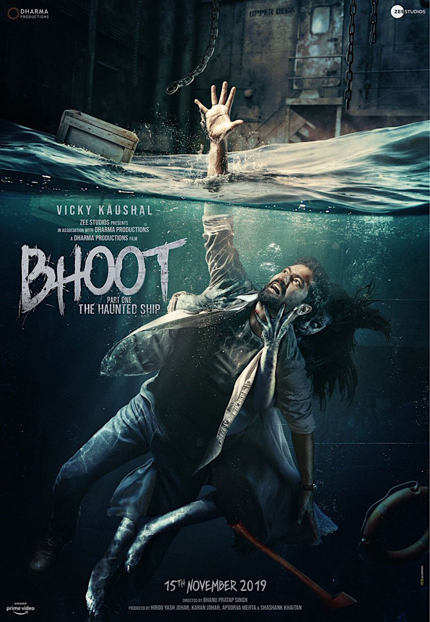 Here S The Poster Of Vicky Kaushal Starrer Horror Film - Bhoot Part One The Haunted Ship - HD Wallpaper 