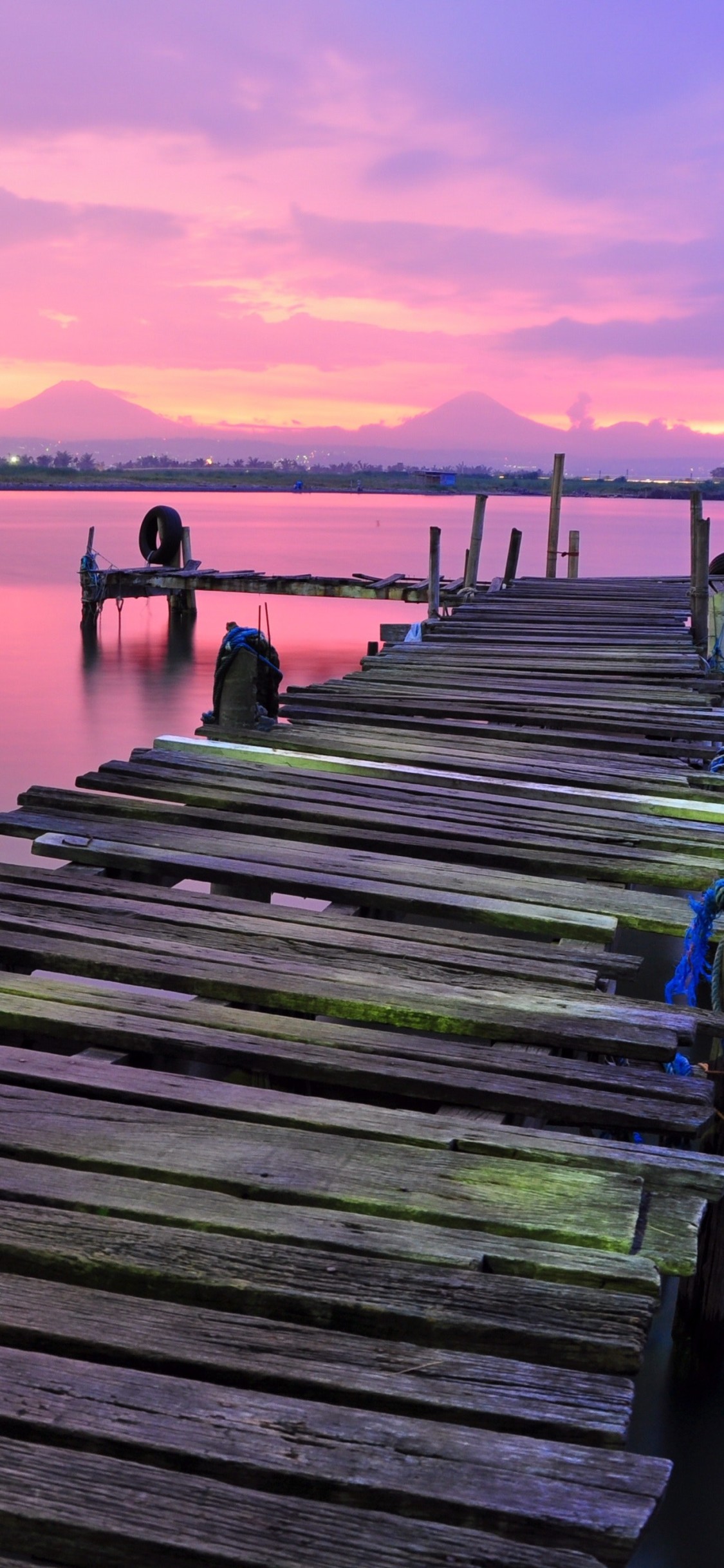 湖 栈桥 壁纸 - HD Wallpaper 