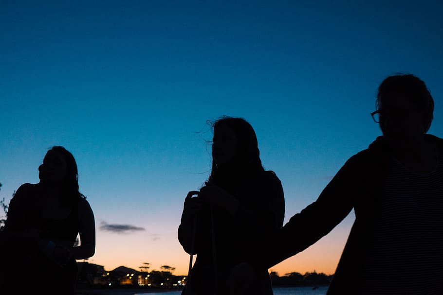 Obscure, Eclipse, Shadow, Dusk, Twilight, Night, Glow, - Silhouette - HD Wallpaper 