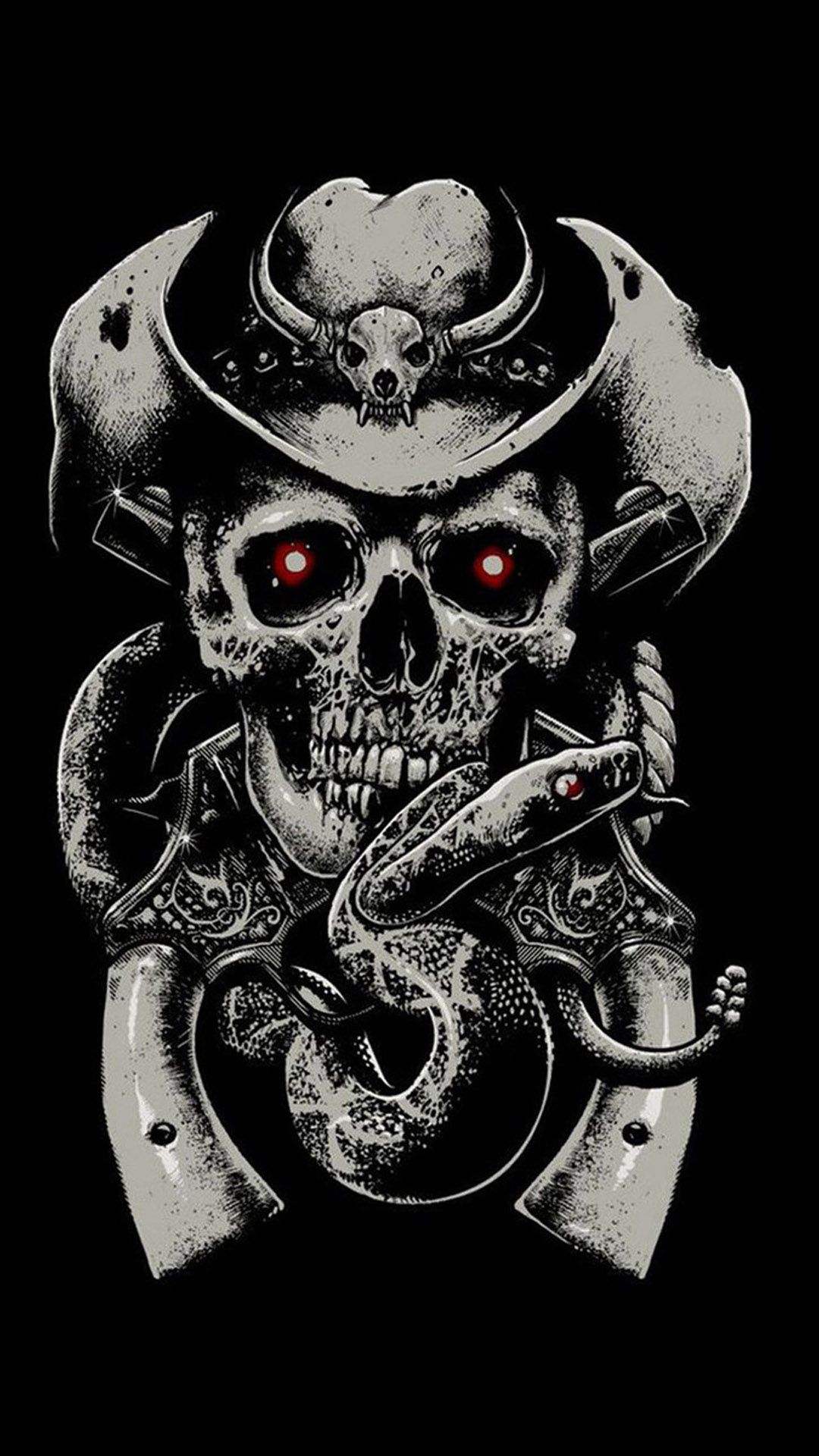 Skull Wallpapers For Android - Candy Skull - HD Wallpaper 