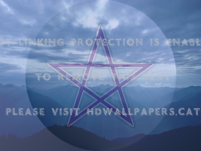 Pentacle Witch Abstract - Serenità - HD Wallpaper 