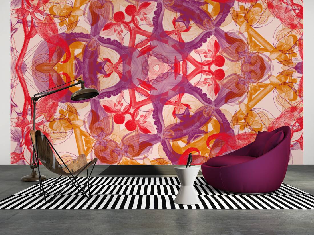 Architects Paper Photo Wallpaper Blossom Pentacle - Creation 30054 2 - HD Wallpaper 