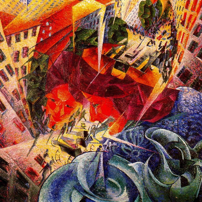 Umberto Boccioni Simultaneous Visions - HD Wallpaper 