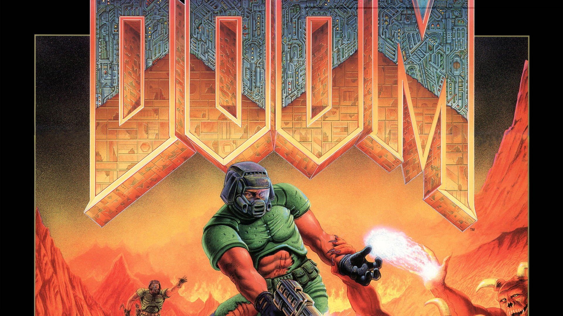 Doom1 - HD Wallpaper 
