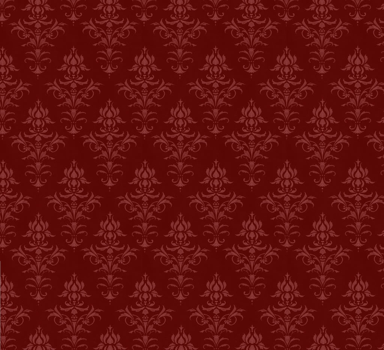Red Victorian Goth Wallpaper - Red Victorian Wallpaper Pattern - HD Wallpaper 