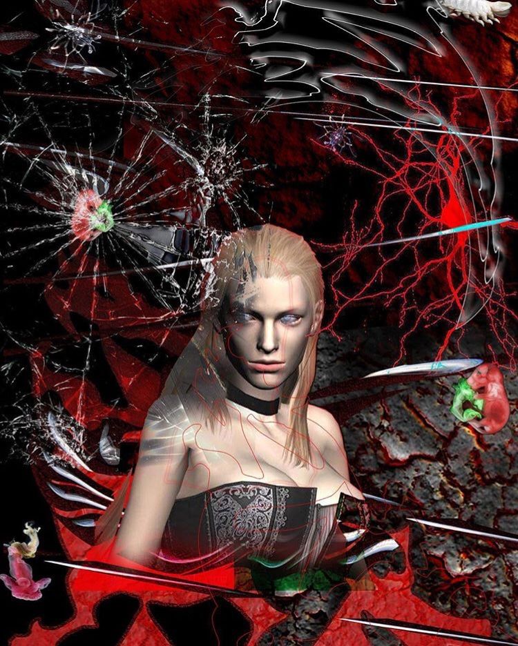 Cybergoth Aesthetic Background - HD Wallpaper 