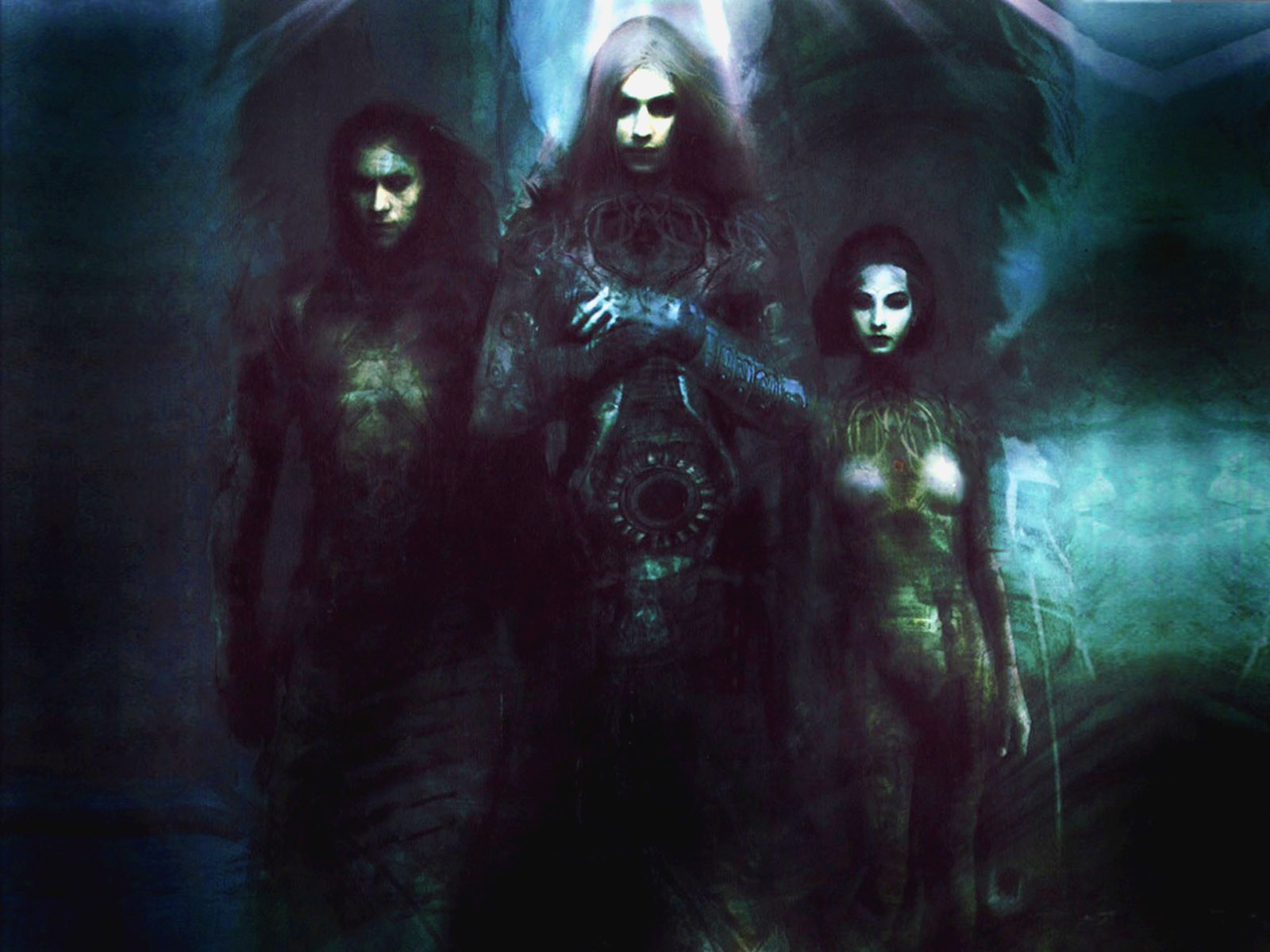 Fantasy Gothic Horror Art - HD Wallpaper 