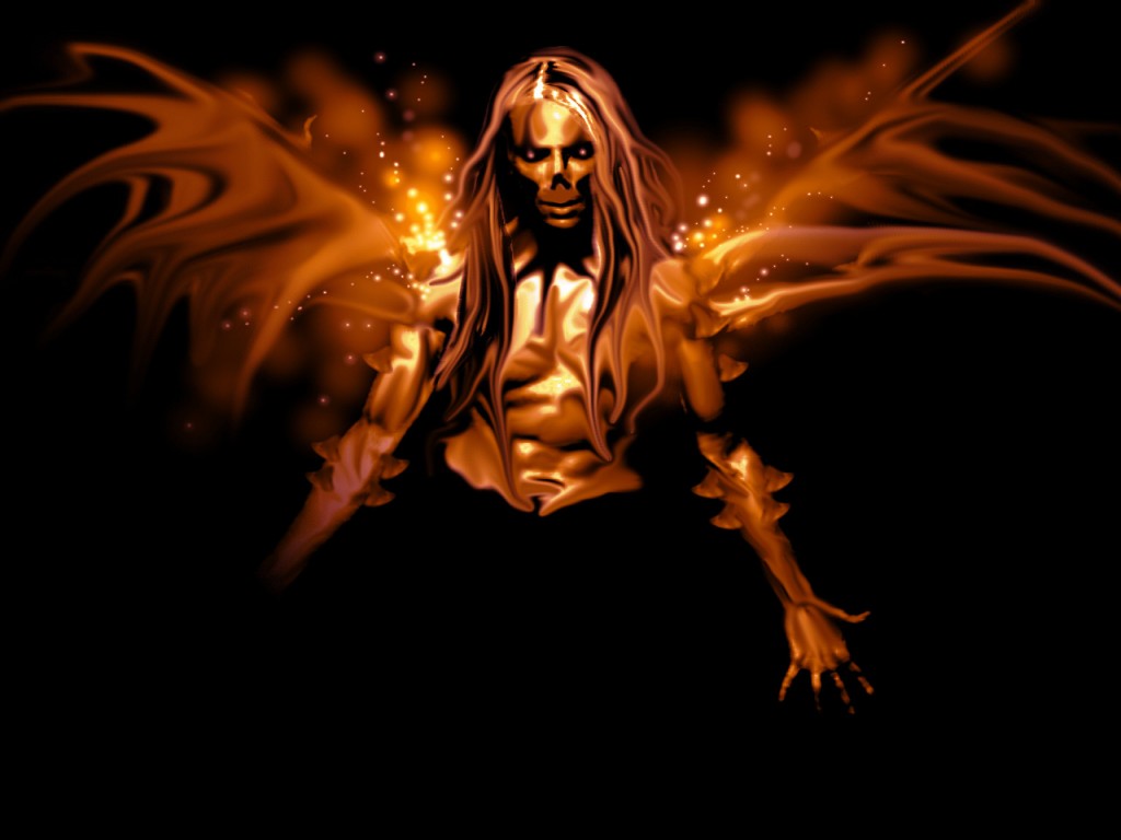 Gothic Angel Wallpaper - Fallen Angel Gothic Angel - HD Wallpaper 