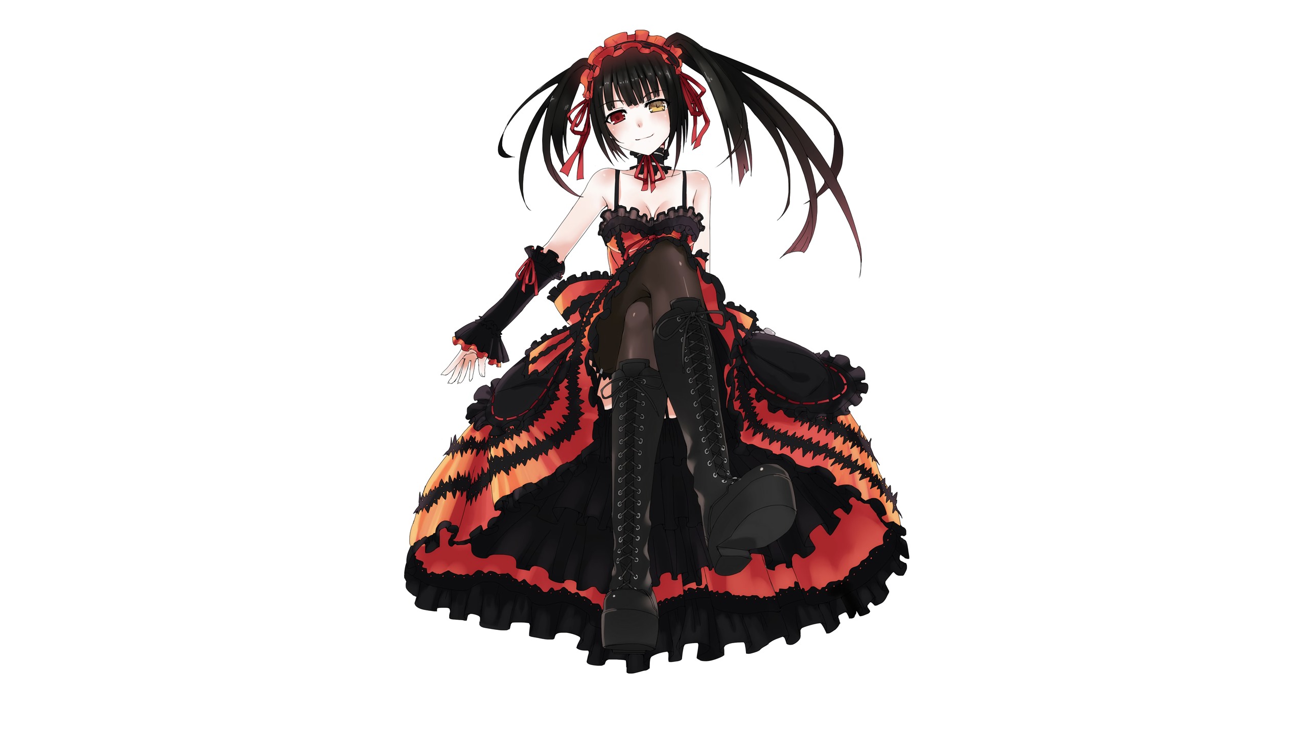 Date A Live Download Wallpaper - Tokisaki Kurumi Wallpaper Iphone - HD Wallpaper 