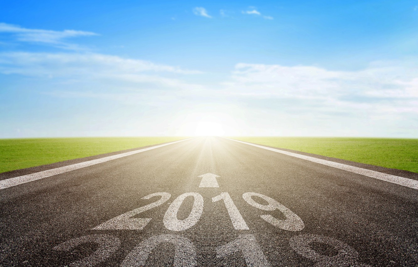 Photo Wallpaper Road, Field, The Sky, Grass, The Sun, - Freeway - HD Wallpaper 