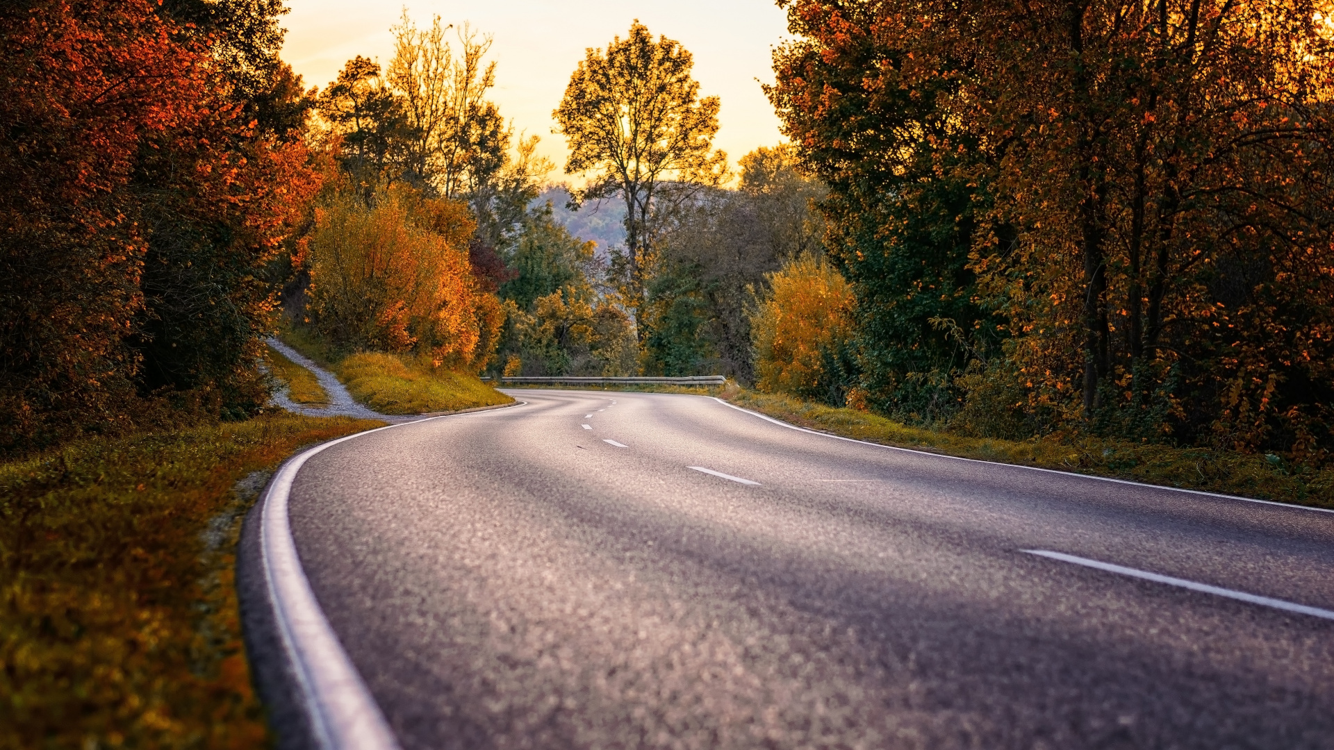 Road Highway Full Hd - HD Wallpaper 