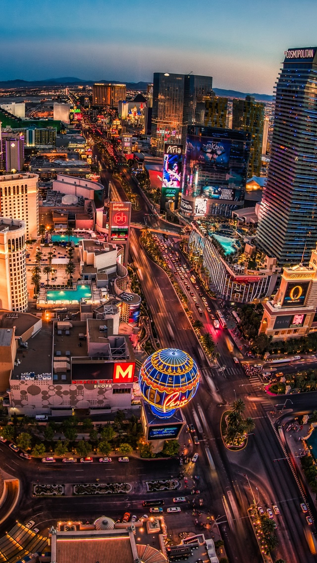 Las Vegas Iphone Background - HD Wallpaper 