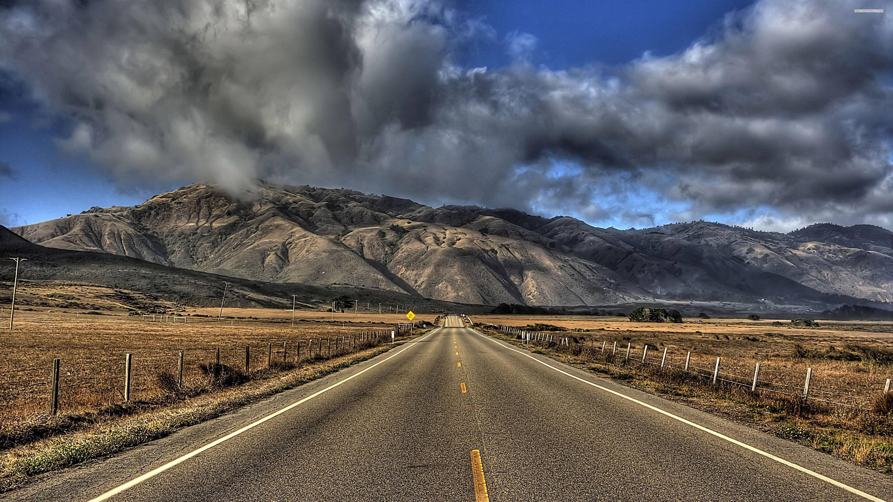 Mountain Road Wallpaper - Freeway - HD Wallpaper 