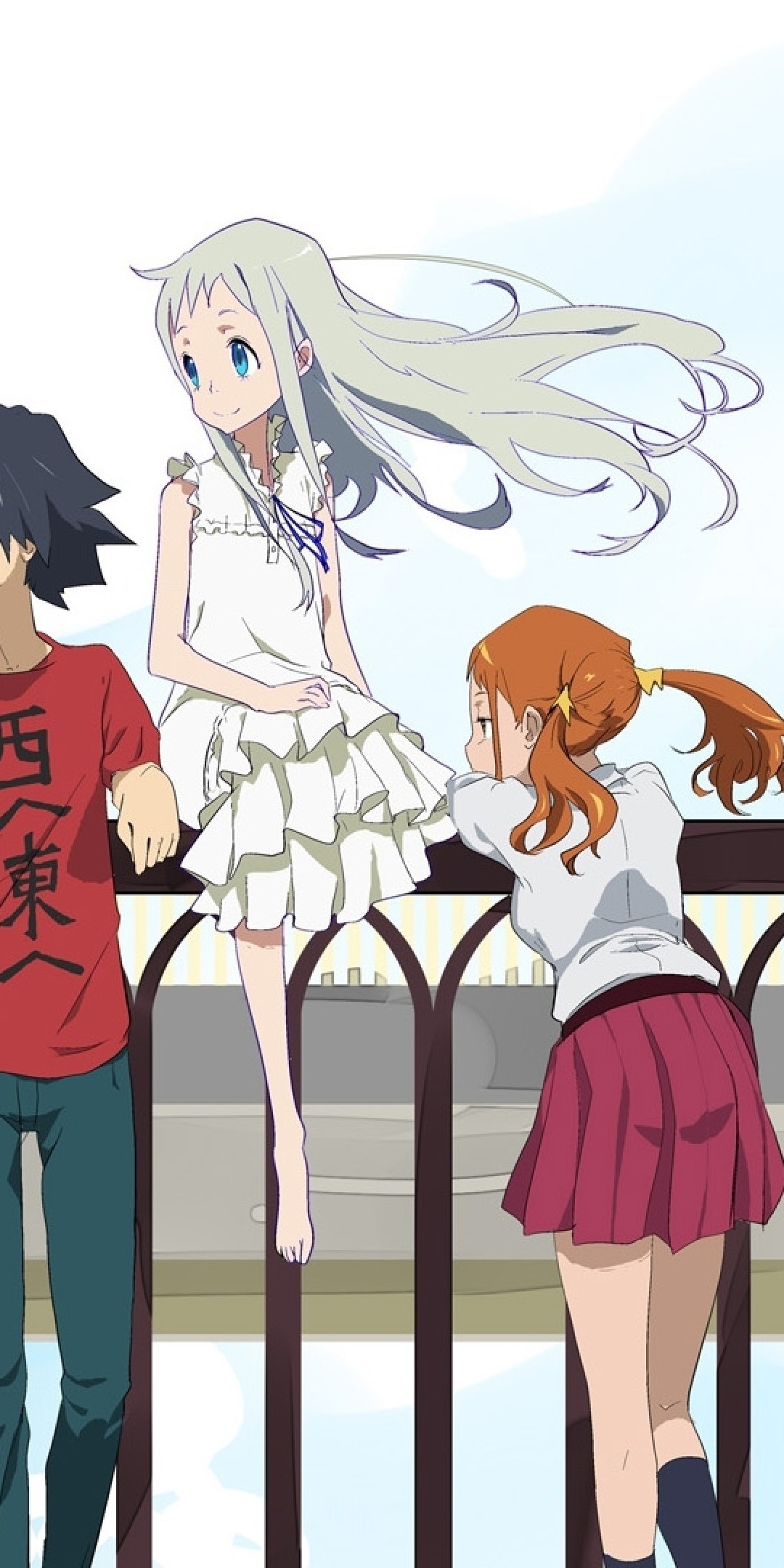 Anohana, Menma, Yadomi Jinta, Tetsudou Hisakawa, Naruko - Hi Mita Hana No Namae - HD Wallpaper 