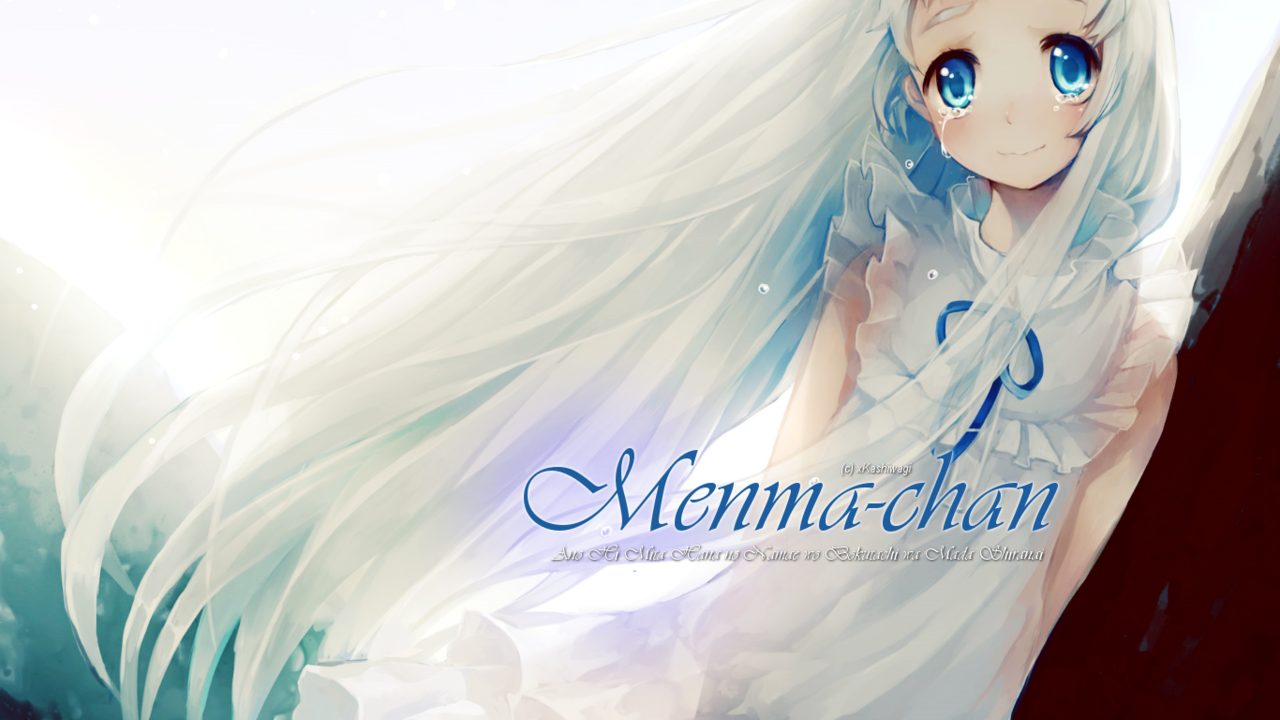 Anime Wallpapers Anohana - Menma Anime - HD Wallpaper 