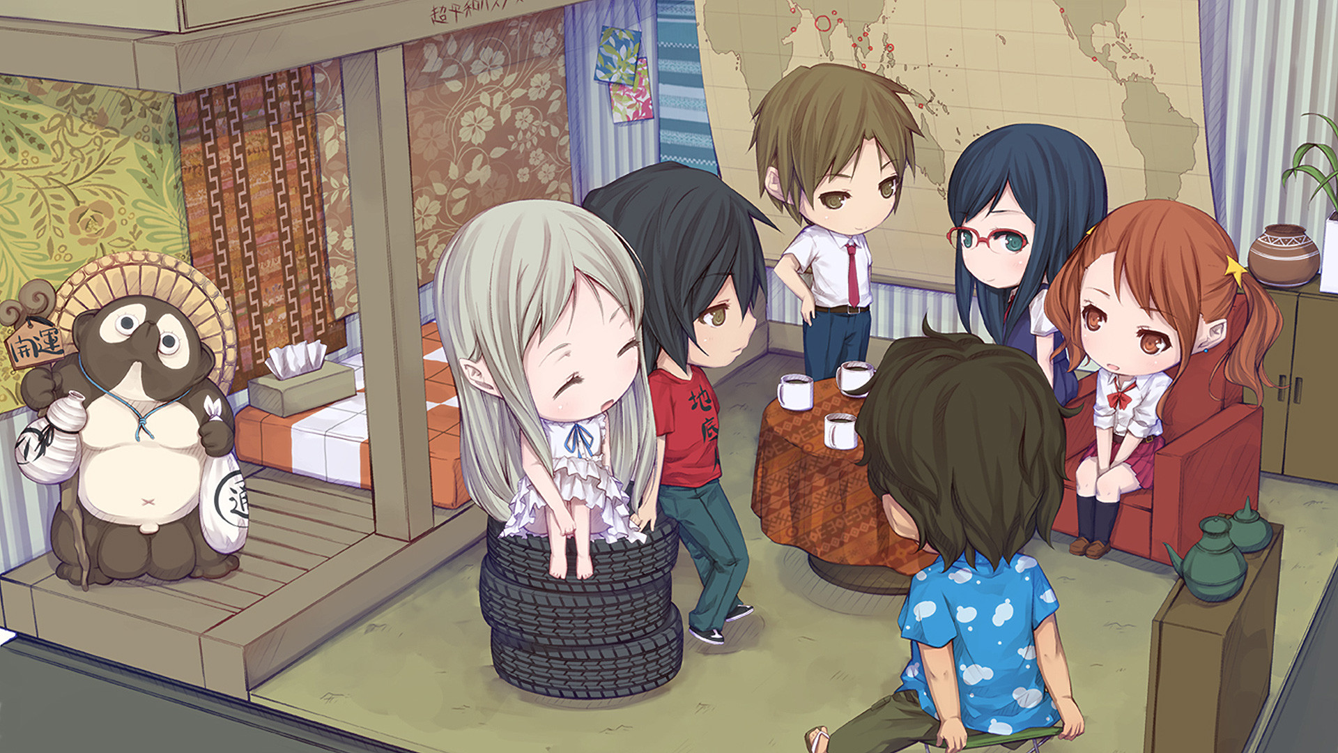 F Ano Hi Mita Hana No Namae O Bokutachi Wa Mada Shiranai - HD Wallpaper 