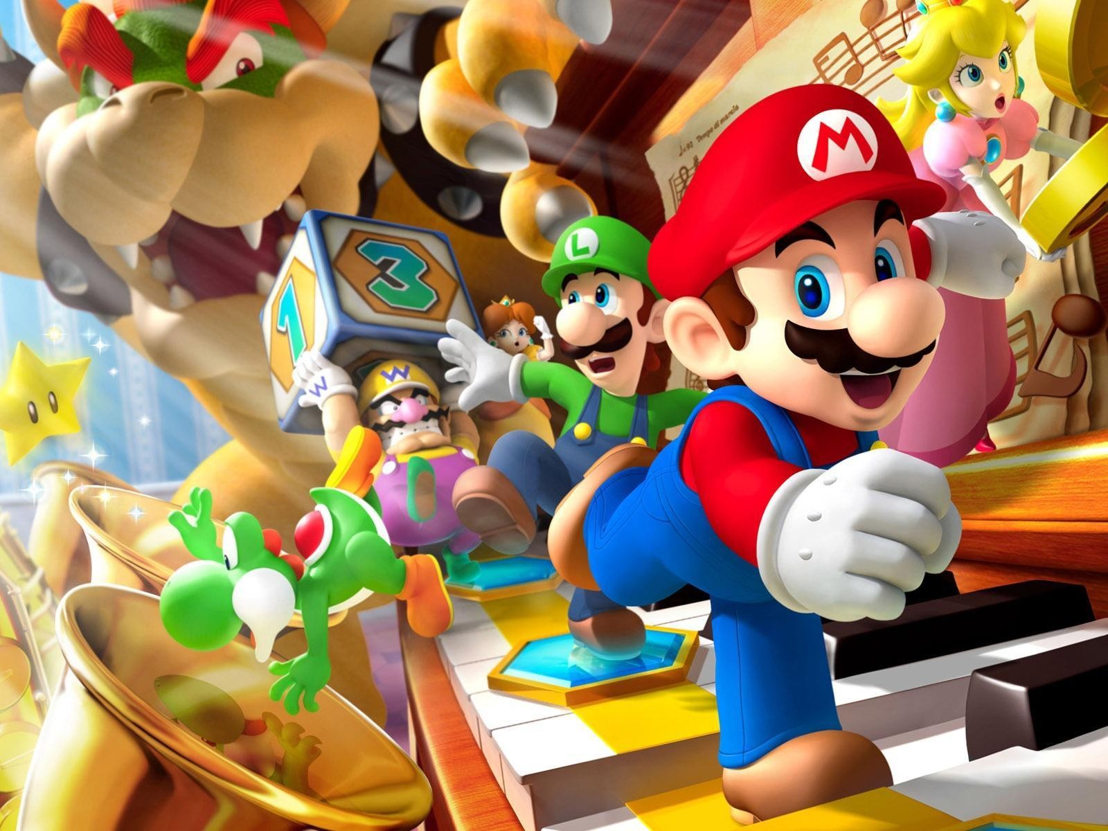 Super Mario Bros - HD Wallpaper 