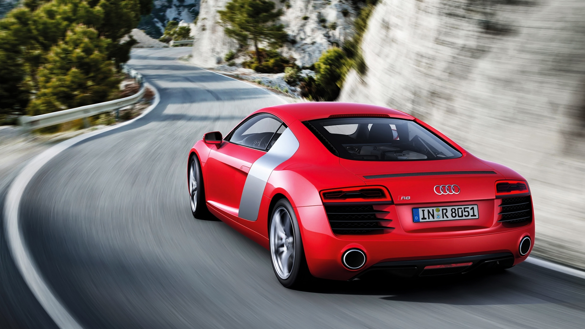 Audi R8 - HD Wallpaper 