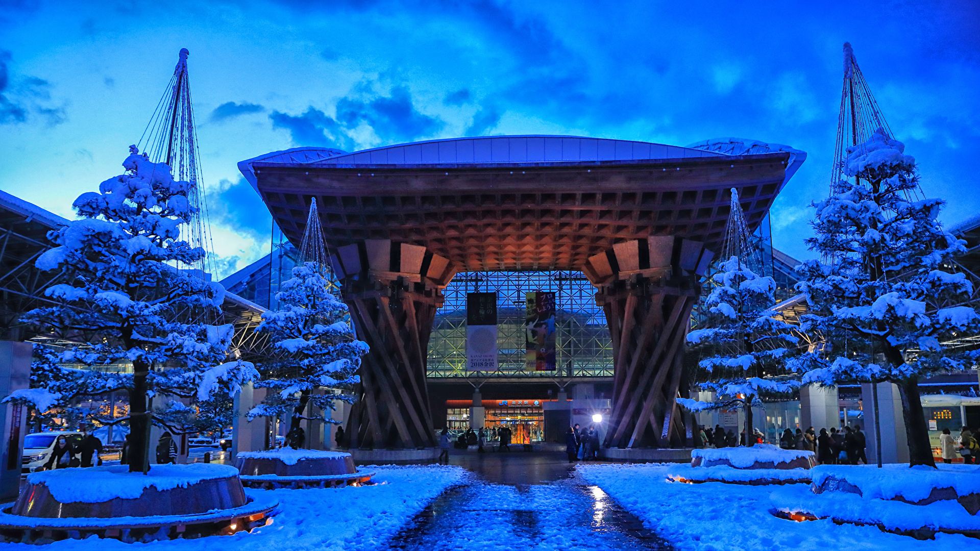 Kanazawa Station - HD Wallpaper 