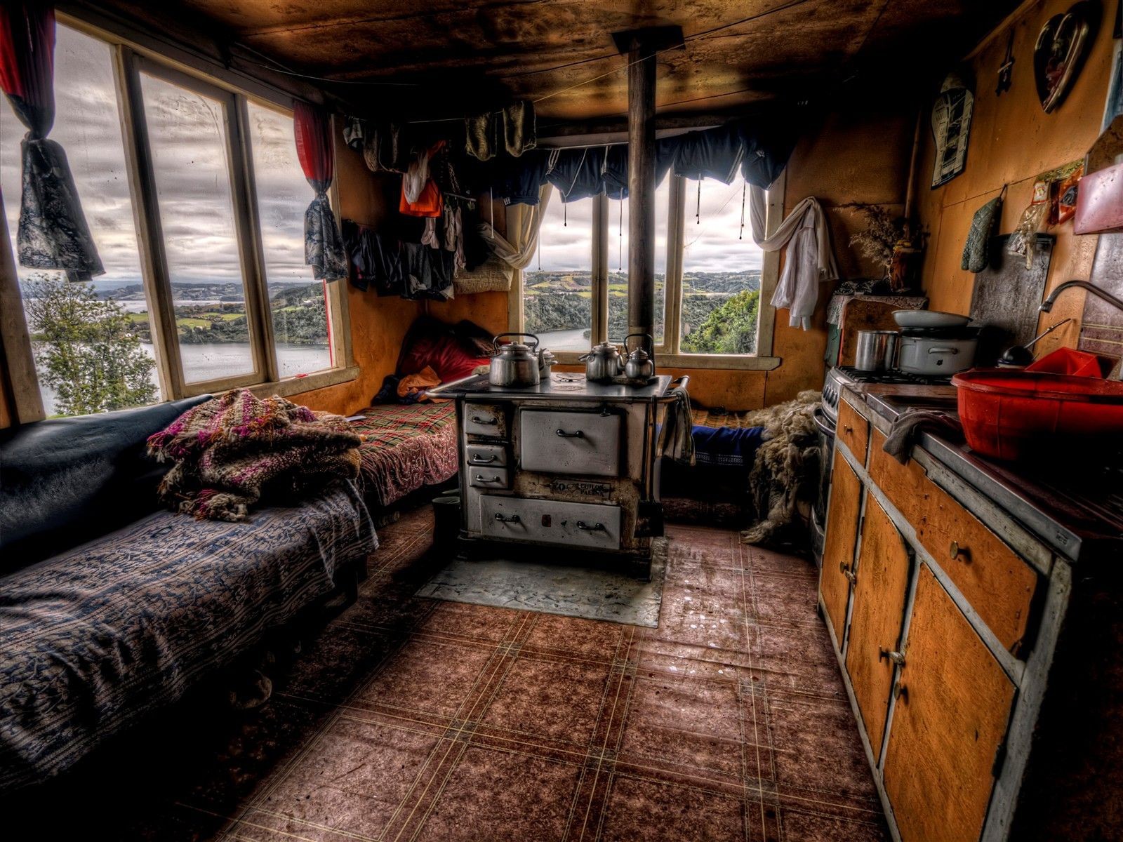 Cozy Winter Cabin Interiors Related Posts - HD Wallpaper 