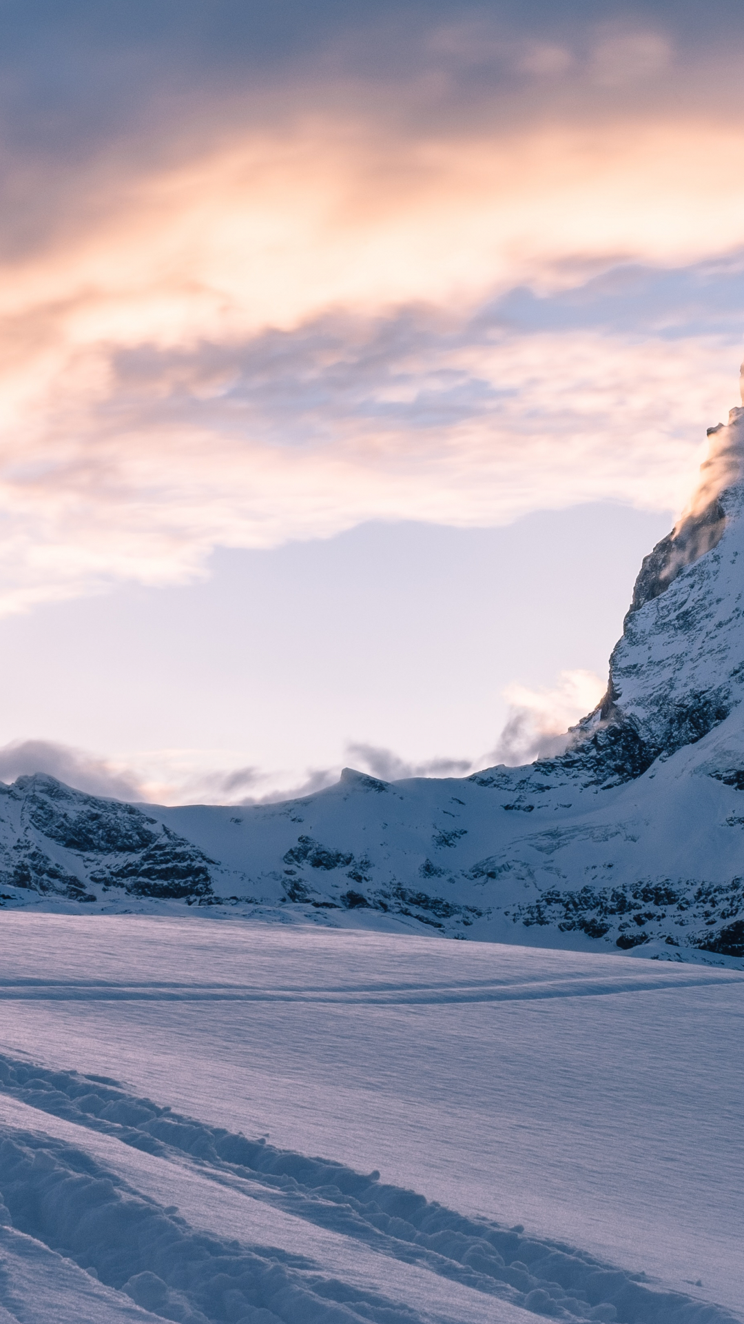 Zermatt Winter Mountains Iphone Wallpaper - Snowy Mountains In Saudi Arabia - HD Wallpaper 