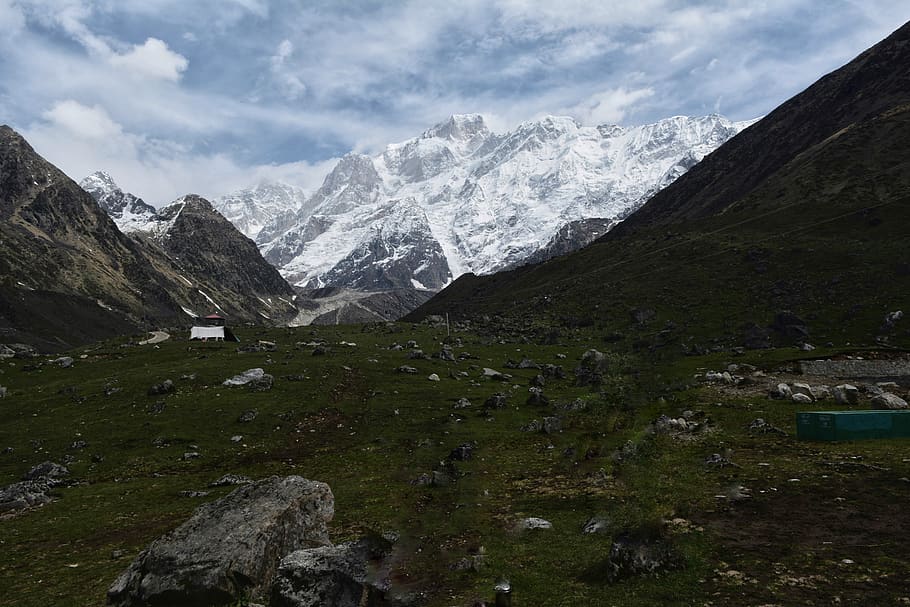 Kedarnath, Mountains, Uttarakhand, Himalayas, Lord - Kedarnath Temple - HD Wallpaper 