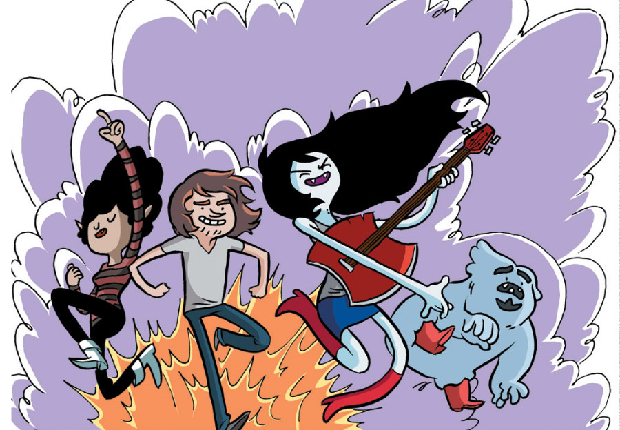 Hd Quality Wallpaper - Adventure Time Marceline Band - HD Wallpaper 