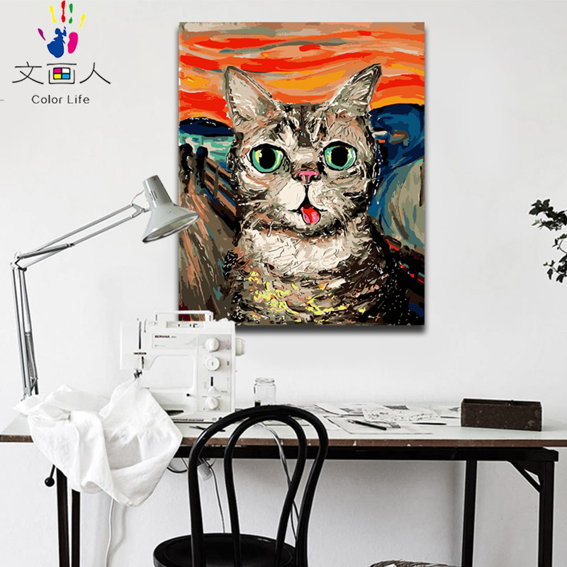 Cat Artwork By Children - HD Wallpaper 