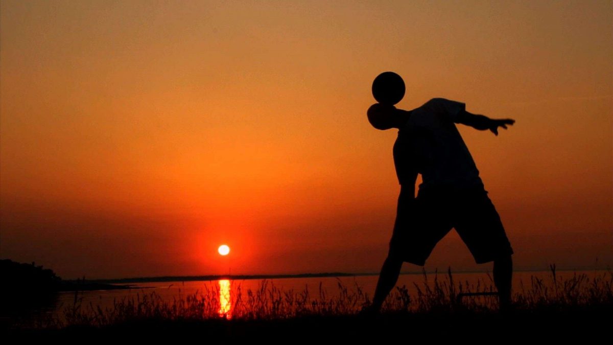 Sunset Freestyle Football Freestyle Soccer Football - Freestyle Futbol Wallpaper Hd - HD Wallpaper 