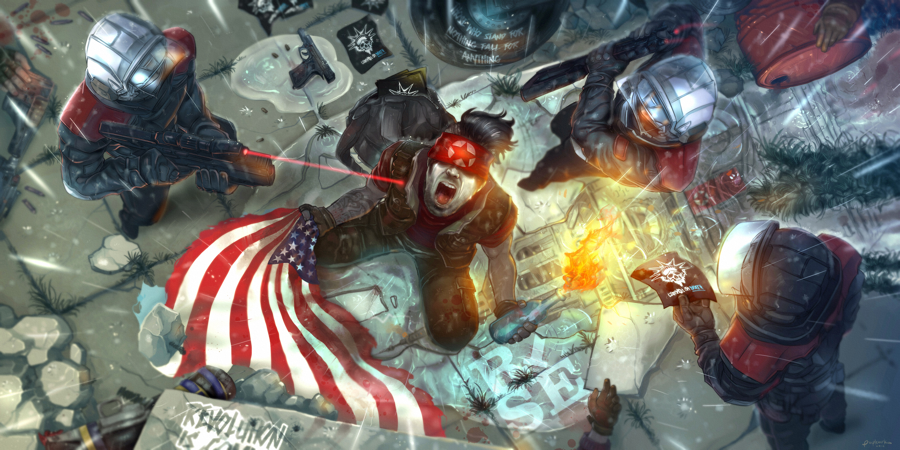 Homefront Game Fan Art - HD Wallpaper 