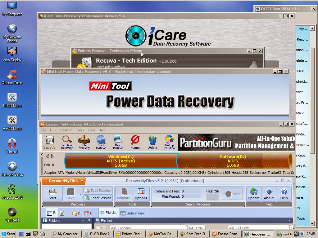Free Download Ultimate Dlcd Boot 2014 V3 - Icare Data Recovery Software - HD Wallpaper 