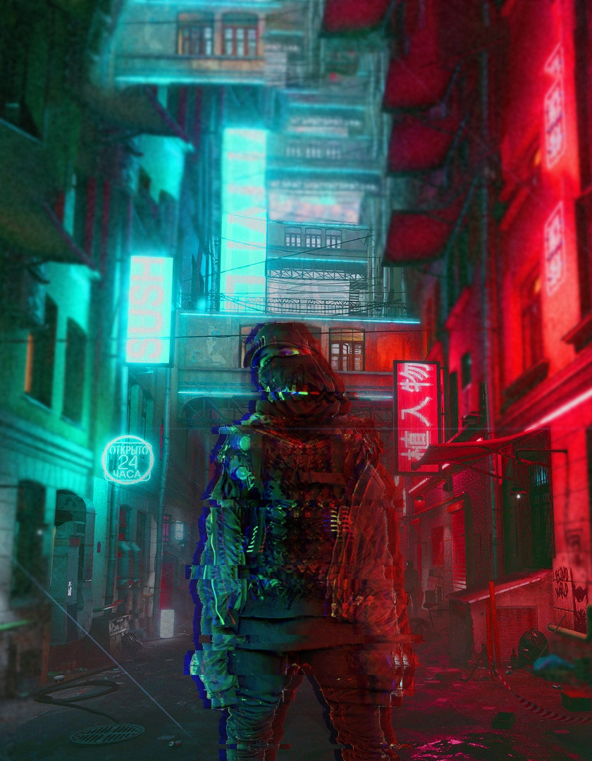 Cyberpunk Girl Wallpaper Phonr - HD Wallpaper 