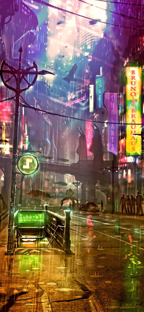 Cyberpunk Wallpaper 4k Mobile - HD Wallpaper 