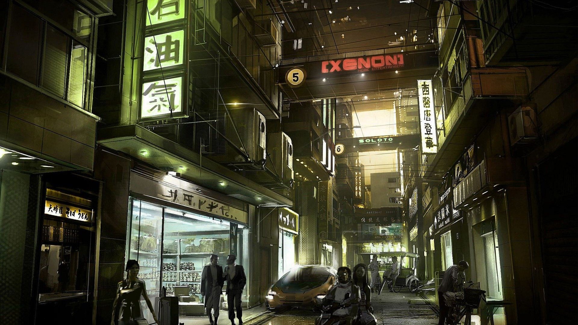 Concept Arts Deus Ex - HD Wallpaper 