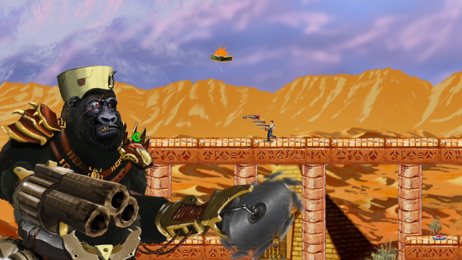 Serious Sam Log - HD Wallpaper 