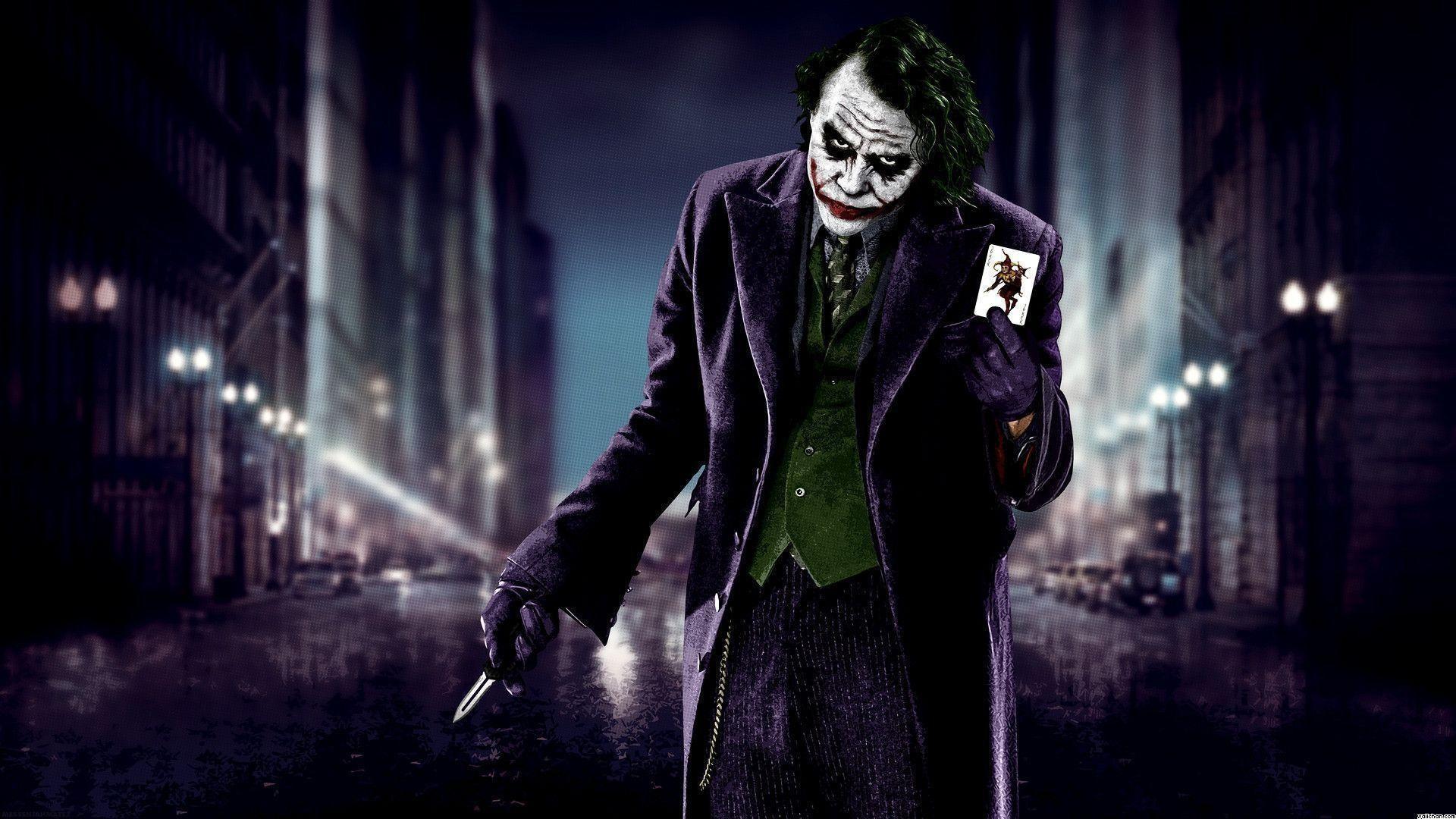 80 Batman Joker Wallpapers On Wallpaperplay - Joker Wallpaper Batman - HD Wallpaper 